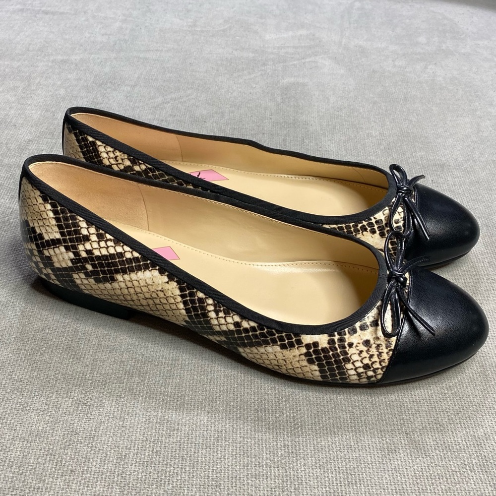 Marc Fisher Leather Ballet Flats - Jodi